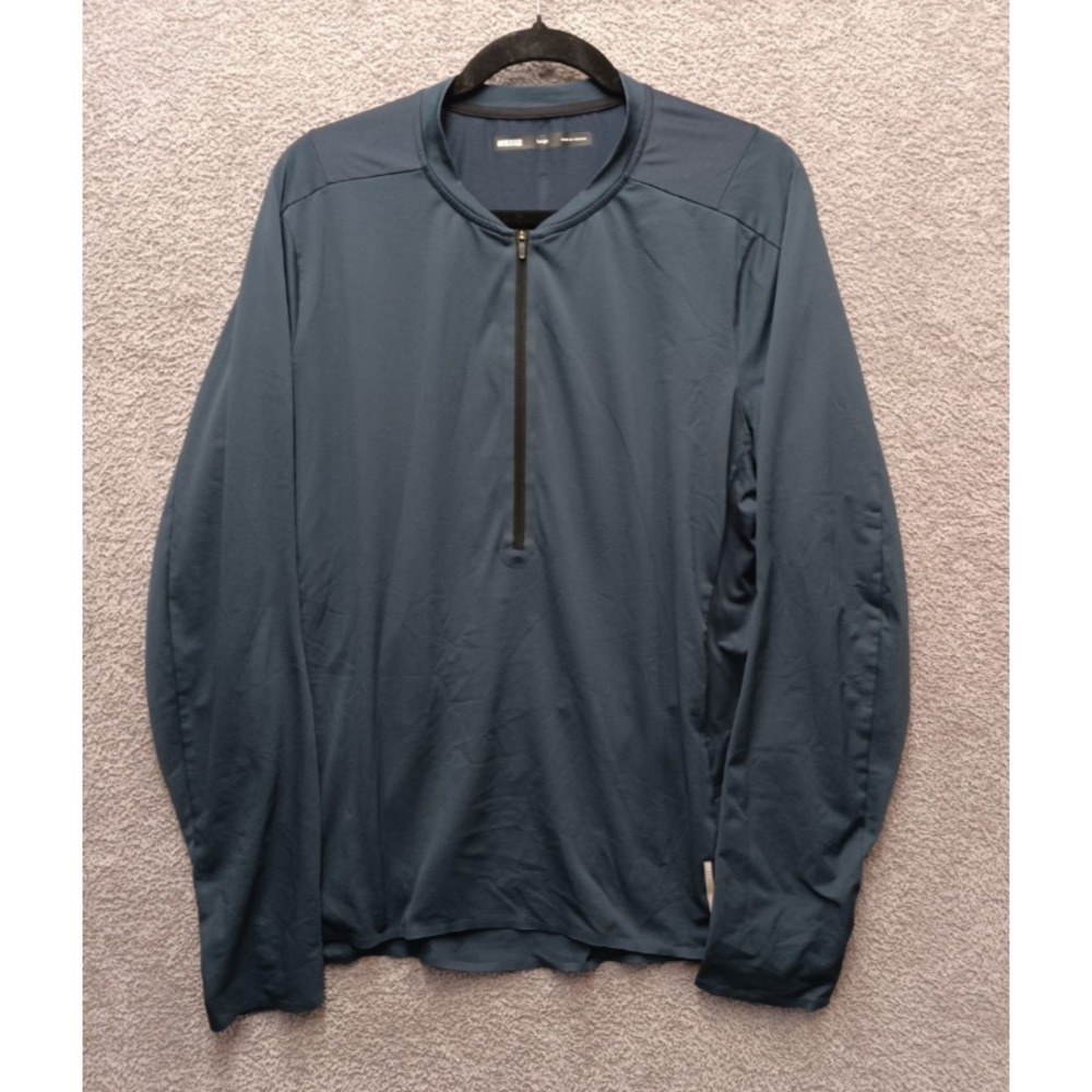 REI Co-op Men's Lightweight Half Zip Performance Top Blue‎ Size L